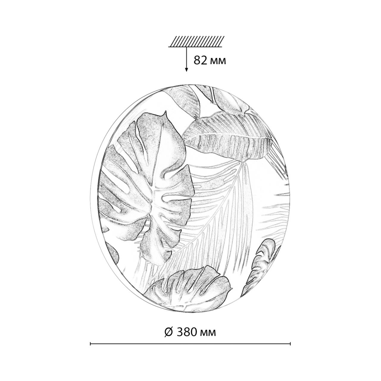 Настенно-потолочный светильник Sonex 7748/DL