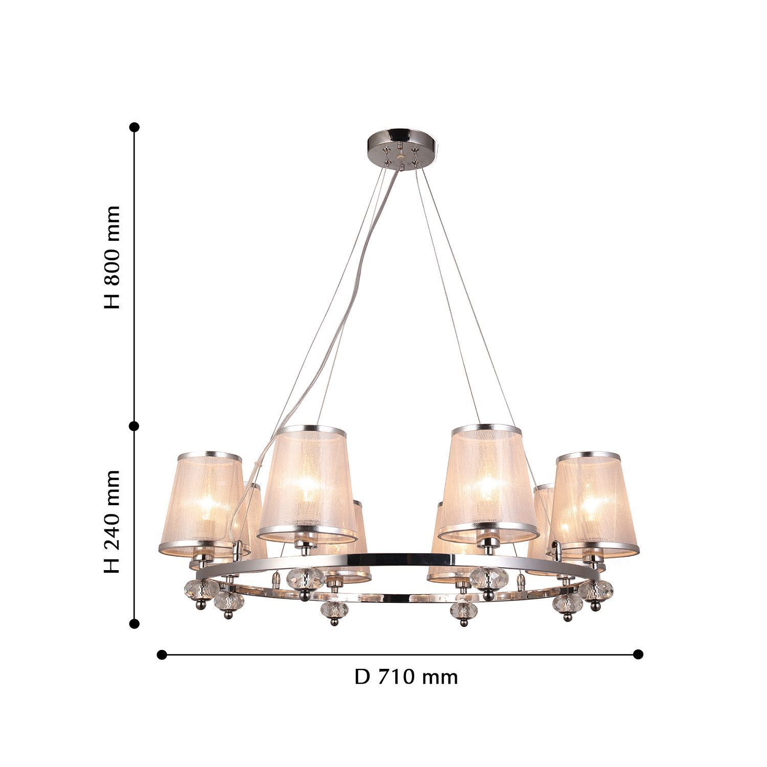 Люстра F-Promo 2542-8P