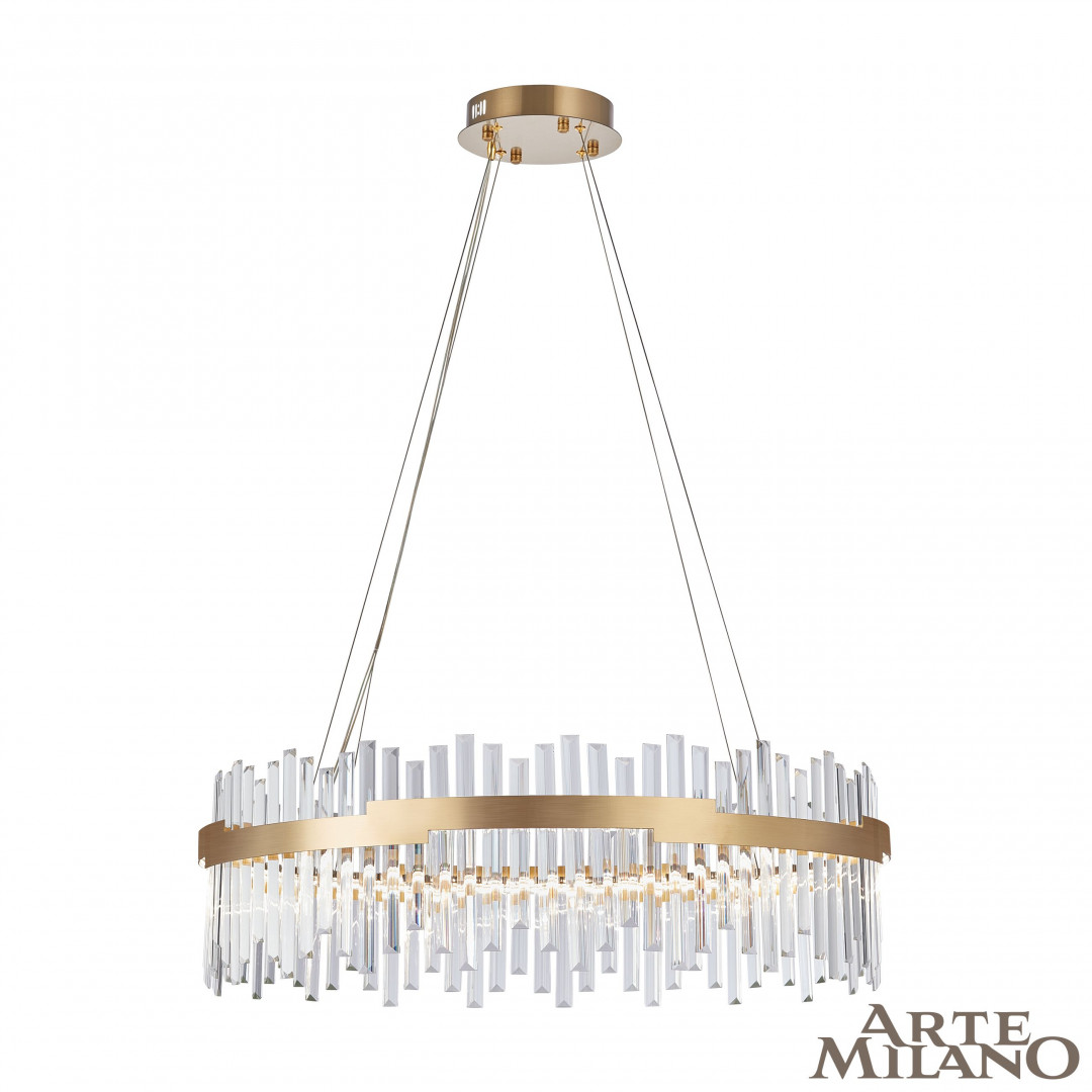 Люстра светодиодная с пультом 312011/D800 BS Arte Milano