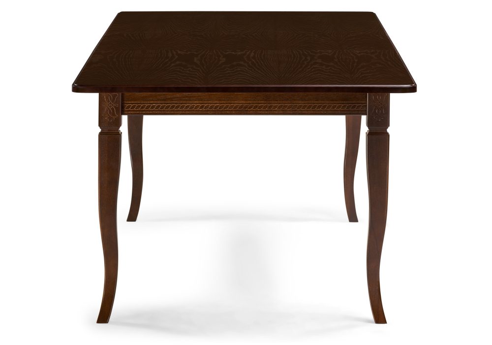 Стол деревянный Woodville Балмет орех темный 483907