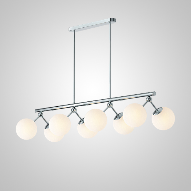 Потолочный светильник MARTIAL LONG L120 Chrome by ImperiumLoft