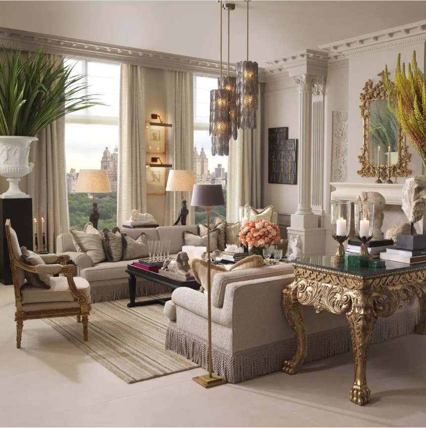 Диван Eichholtz Madison palmer beige TM0010