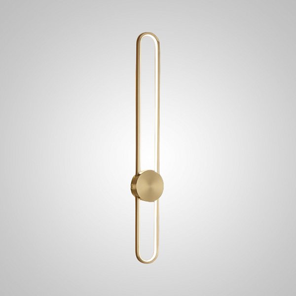 Настенный светильник HEIDY L H90 Brass by ImperiumLoft
