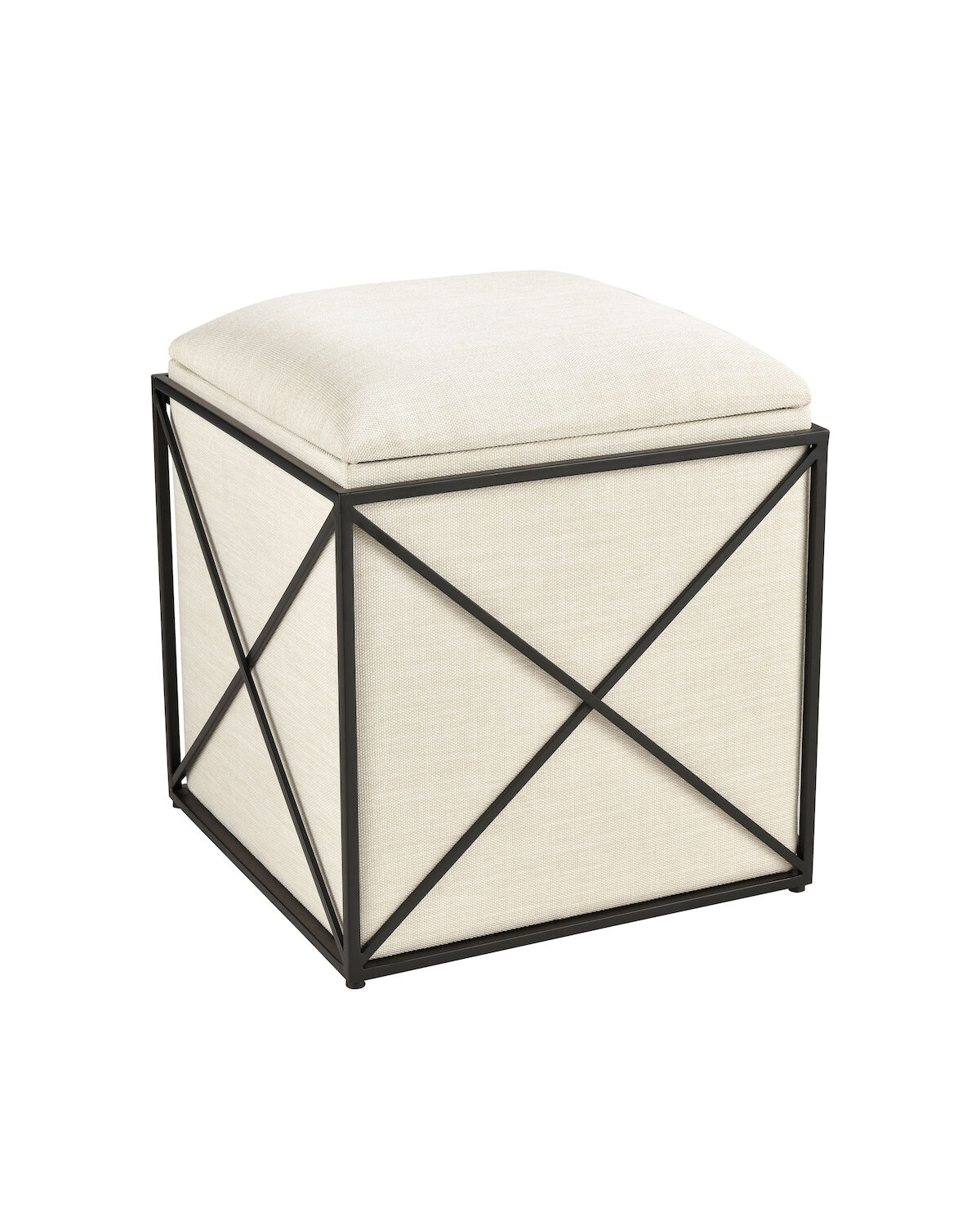 Бежевый пуф Аксель Louvre Home LHFPFS0016HLN