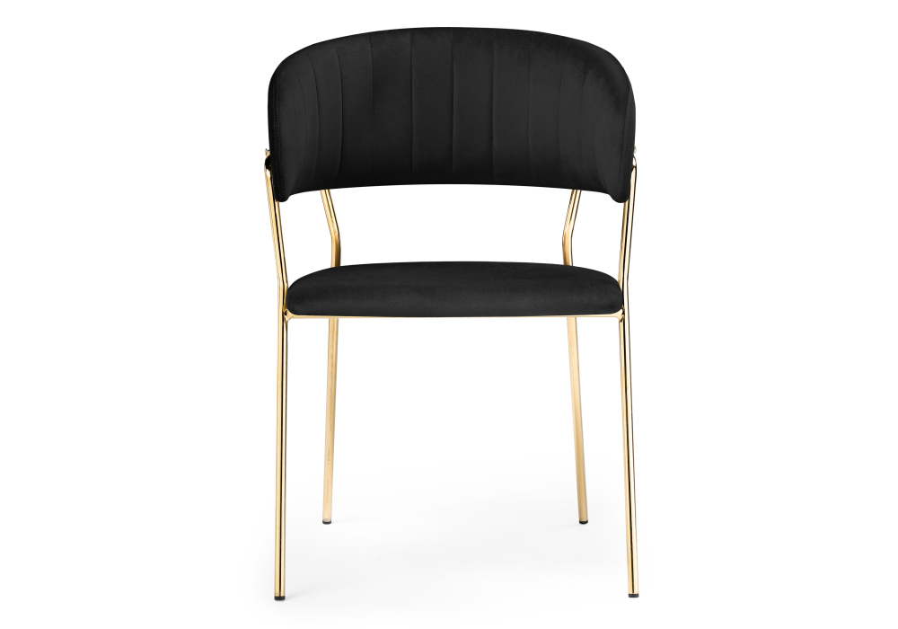 Стул Woodville Kamelia black / gold  15319