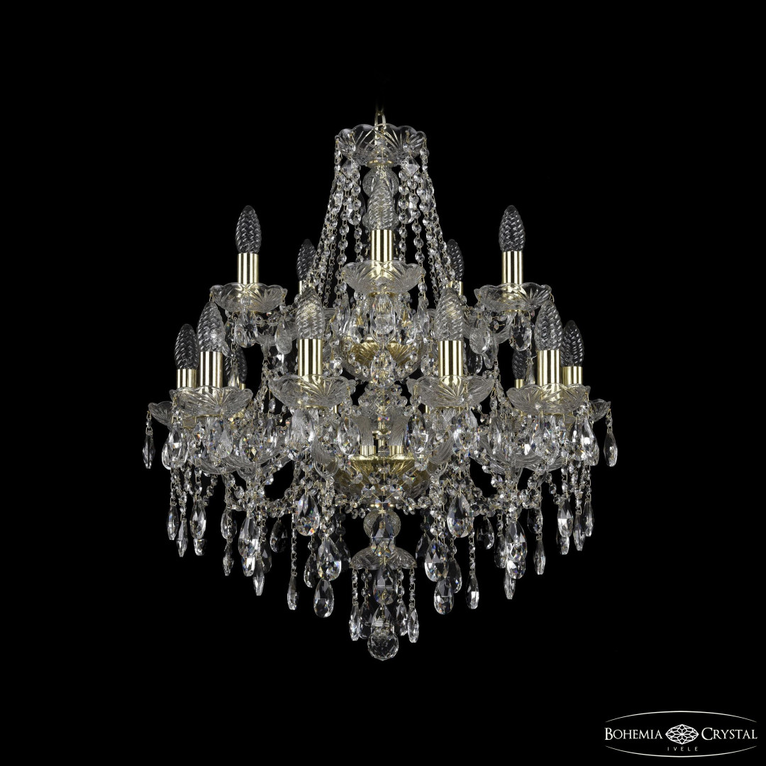 Люстра хрустальная 1415/10+5/200/2d G