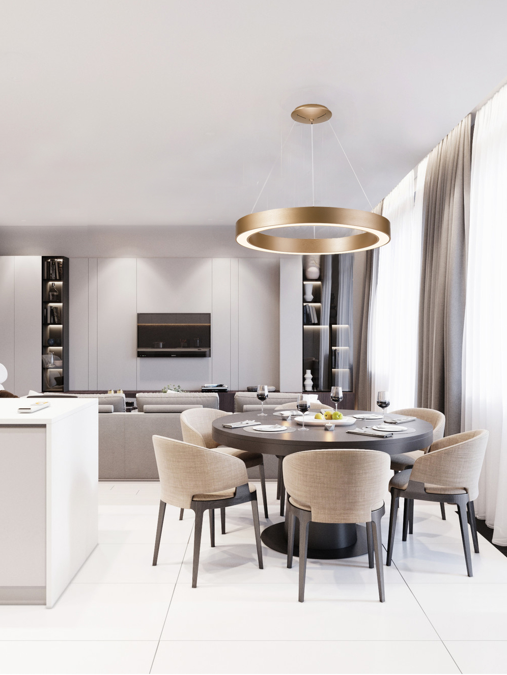 Люстра Milosh tendence 0688CL-48GD