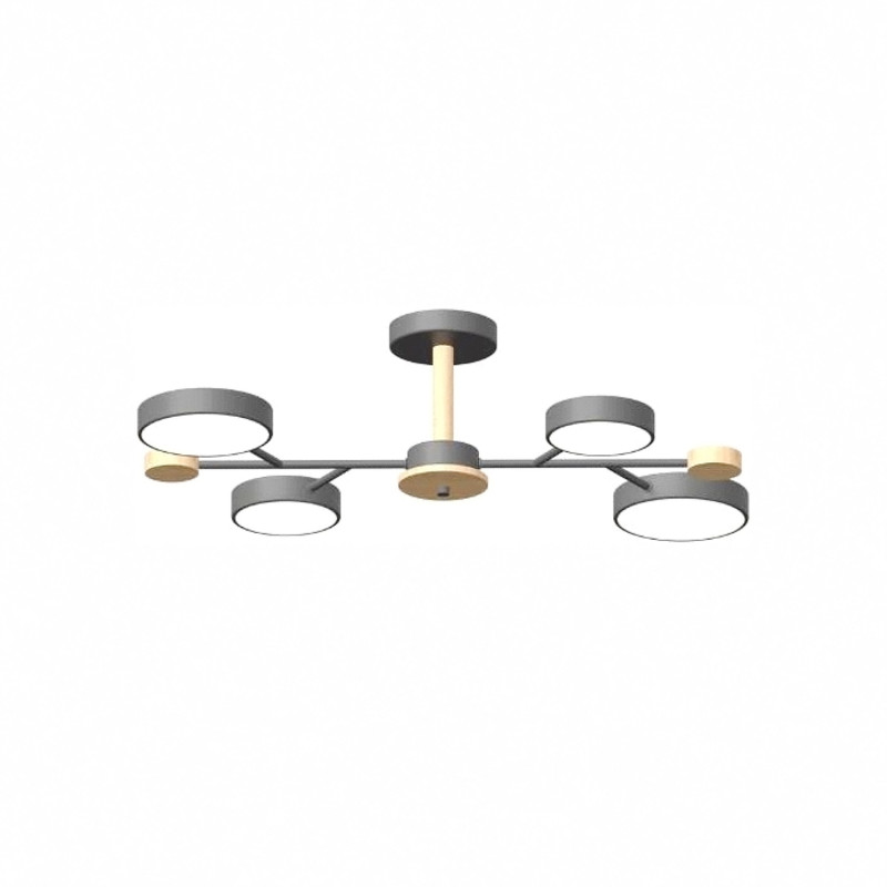 Люстра на штанге LED4U L3213-670 GR