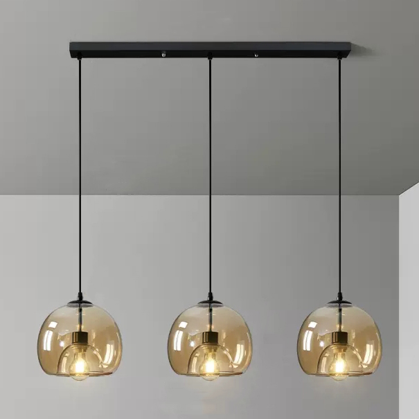 Подвесной светильник FOCUS TRIO L80 Amber by ImperiumLoft