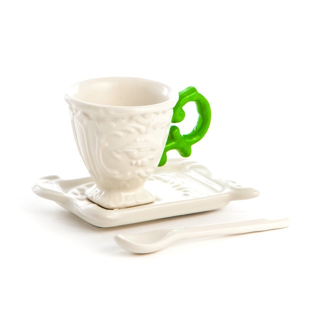 Кофейная пара Seletti I-Coffee Green 09859 VER