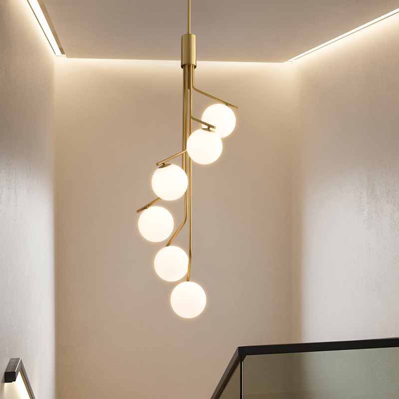 Подвесной светильник SHIRLEY 8 brass by ImperiumLoft