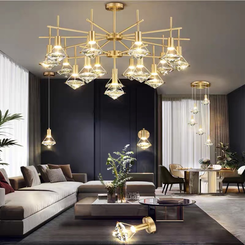 Потолочная люстра GLASGOW CH L13 by ImperiumLoft