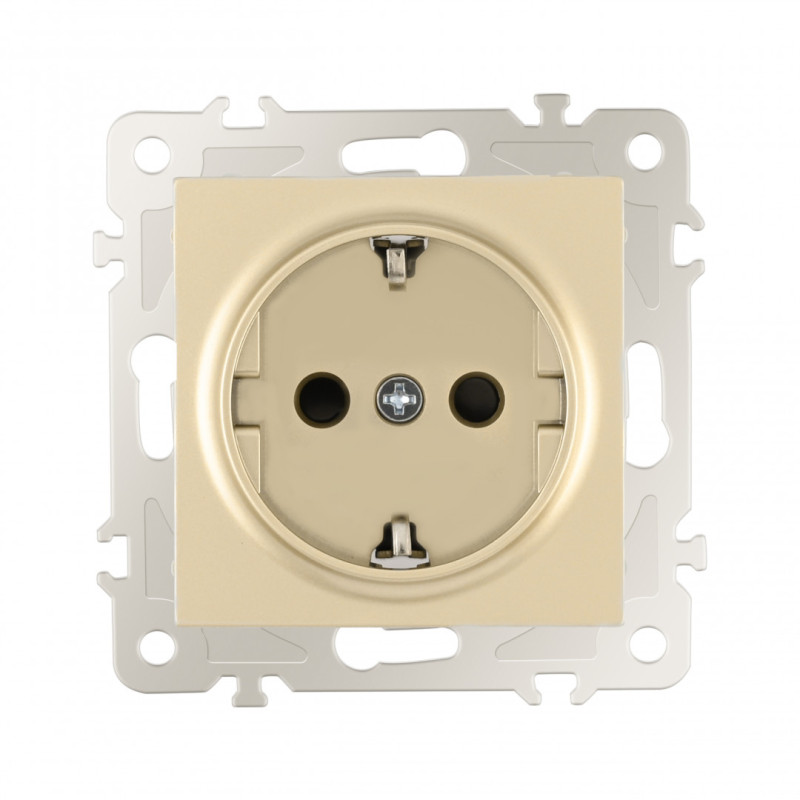 Розетка Arte Milano 206.40-1.shampan