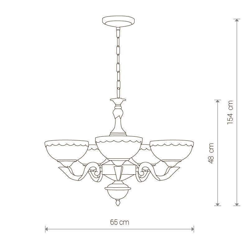 Подвесная люстра Nowodvorski 3363