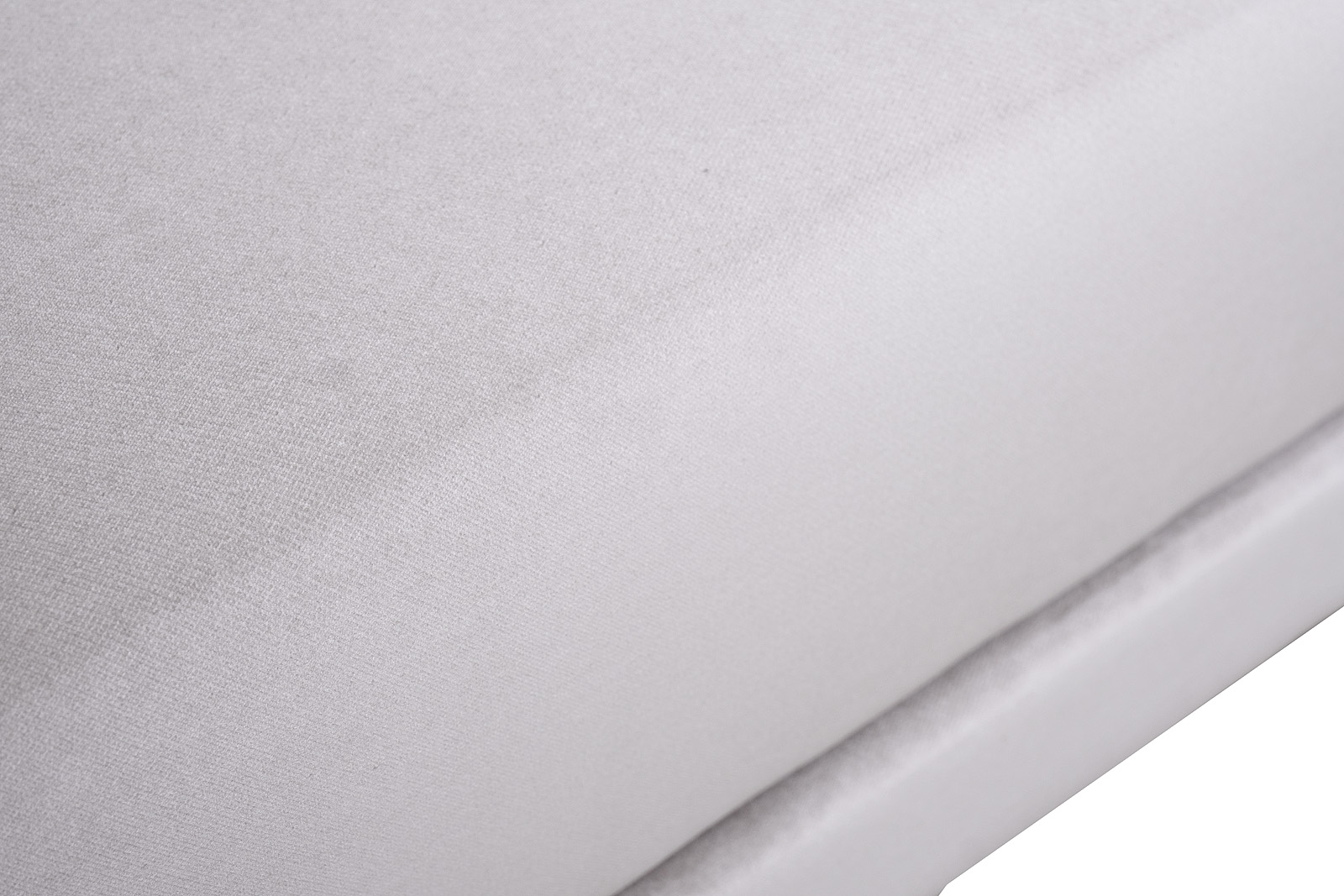 Банкетка Prima на металлических опорах серая Garda Decor PRIMA-Б160-Velvet SER