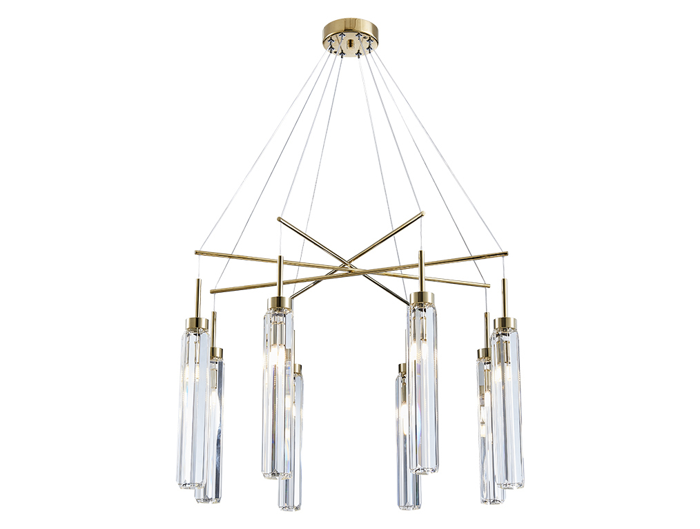 Люстра Newport 4524+4/S gold