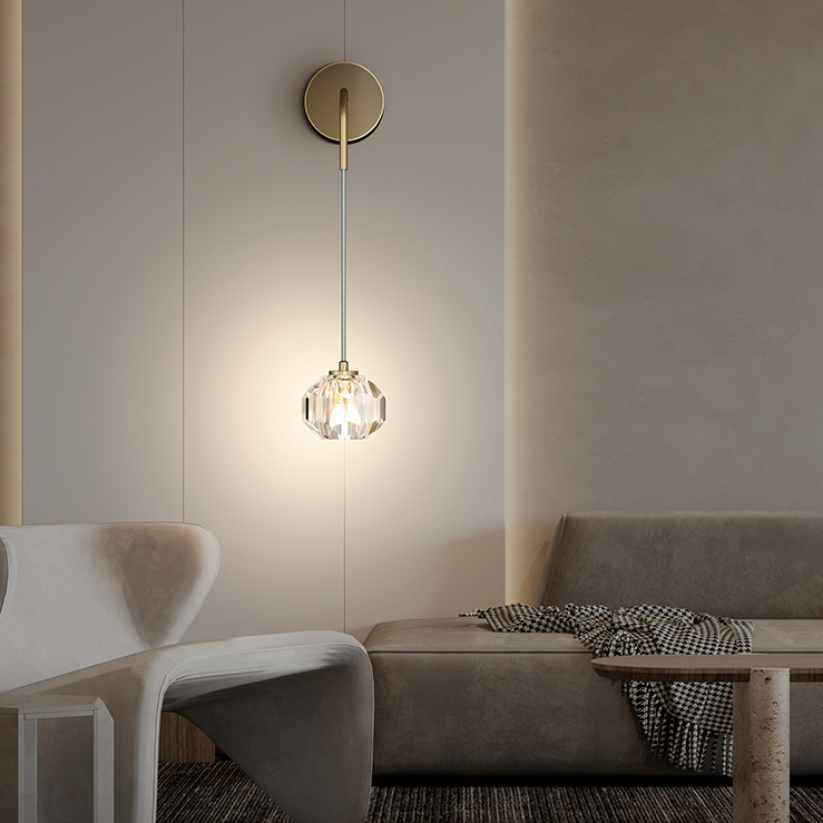 Настенный светильник BIANCA WALL Brass by ImperiumLoft