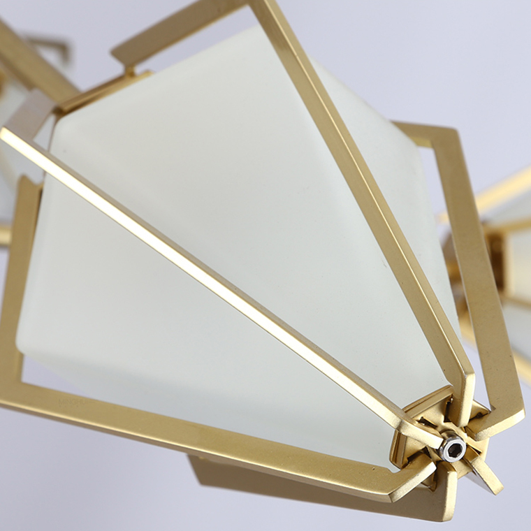 Люстра Harlow Spoke Chandelier White by ImperiumLoft