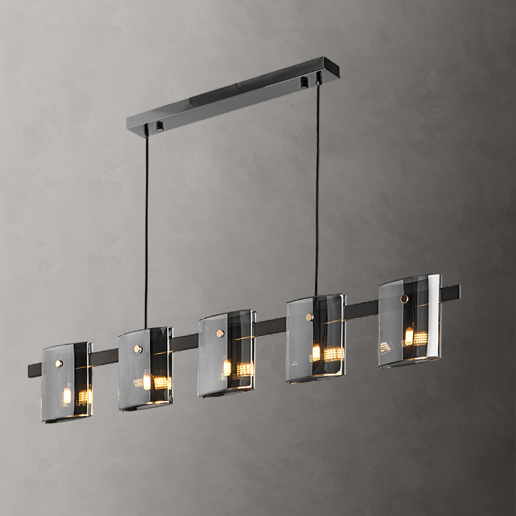 Подвесной светильник JANICE LONG Black by ImperiumLoft