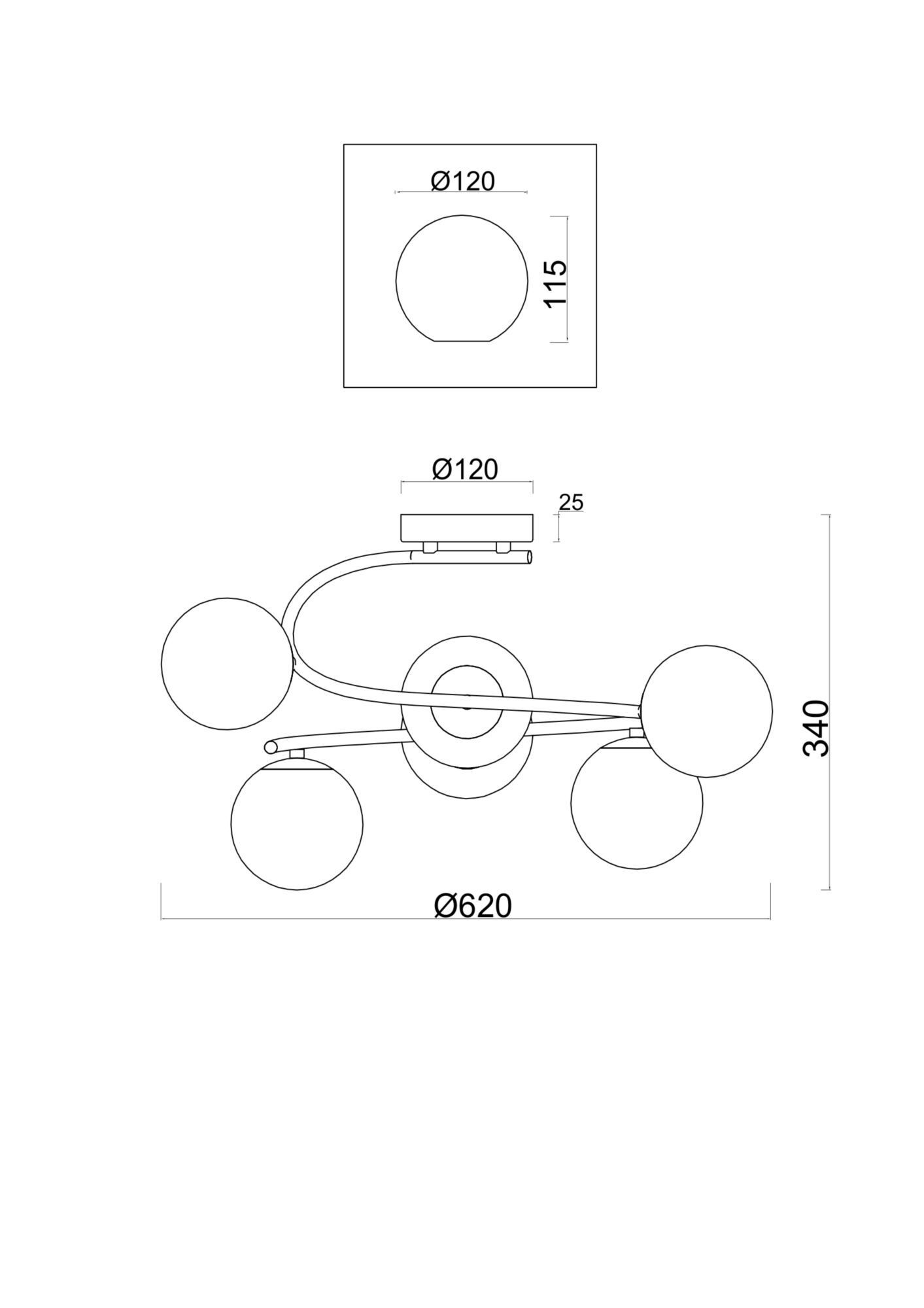 Люстра Freya FR5013PL-06CH