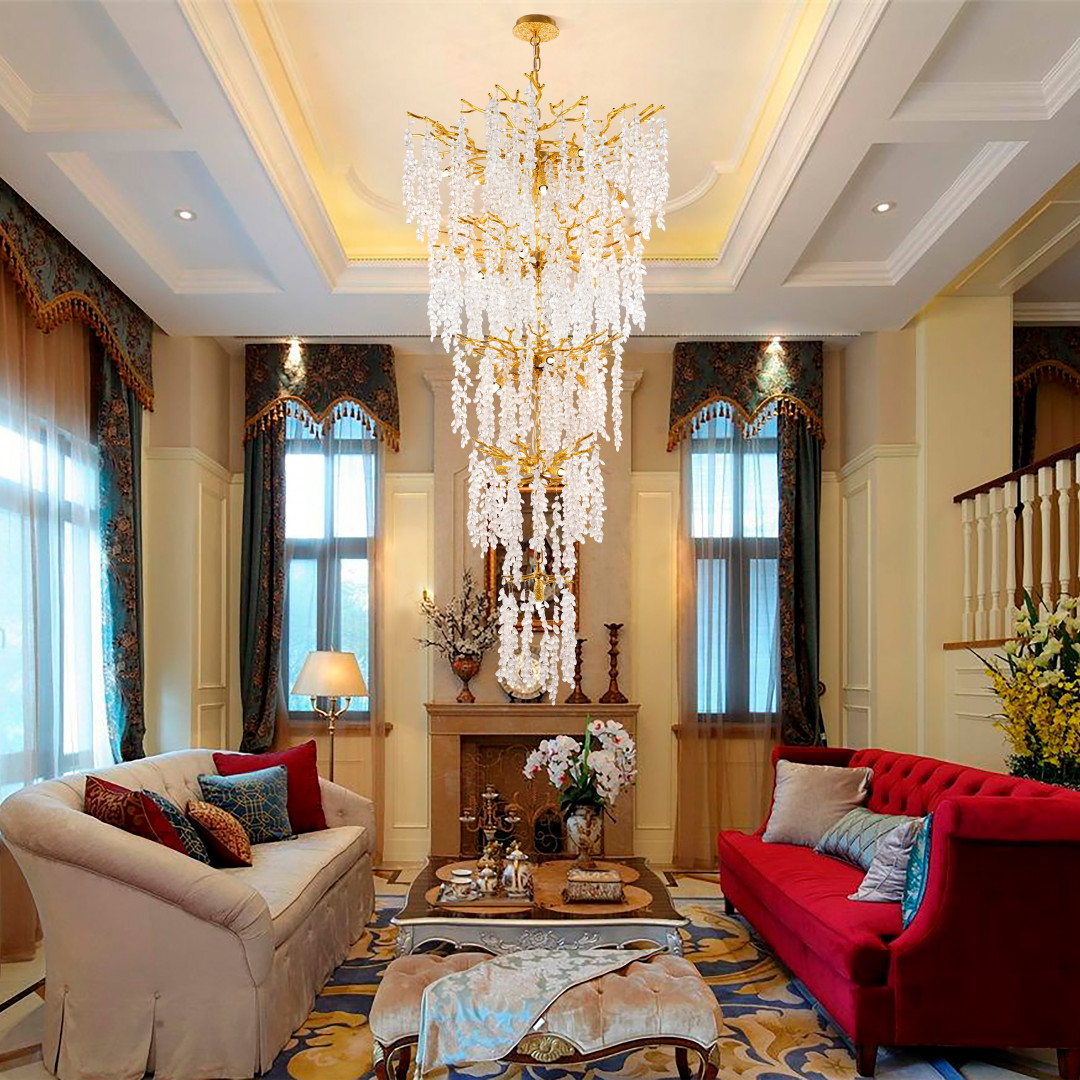 Люстра веточки 23416.800-1600.28.G9.D.5D GD Arte Milano