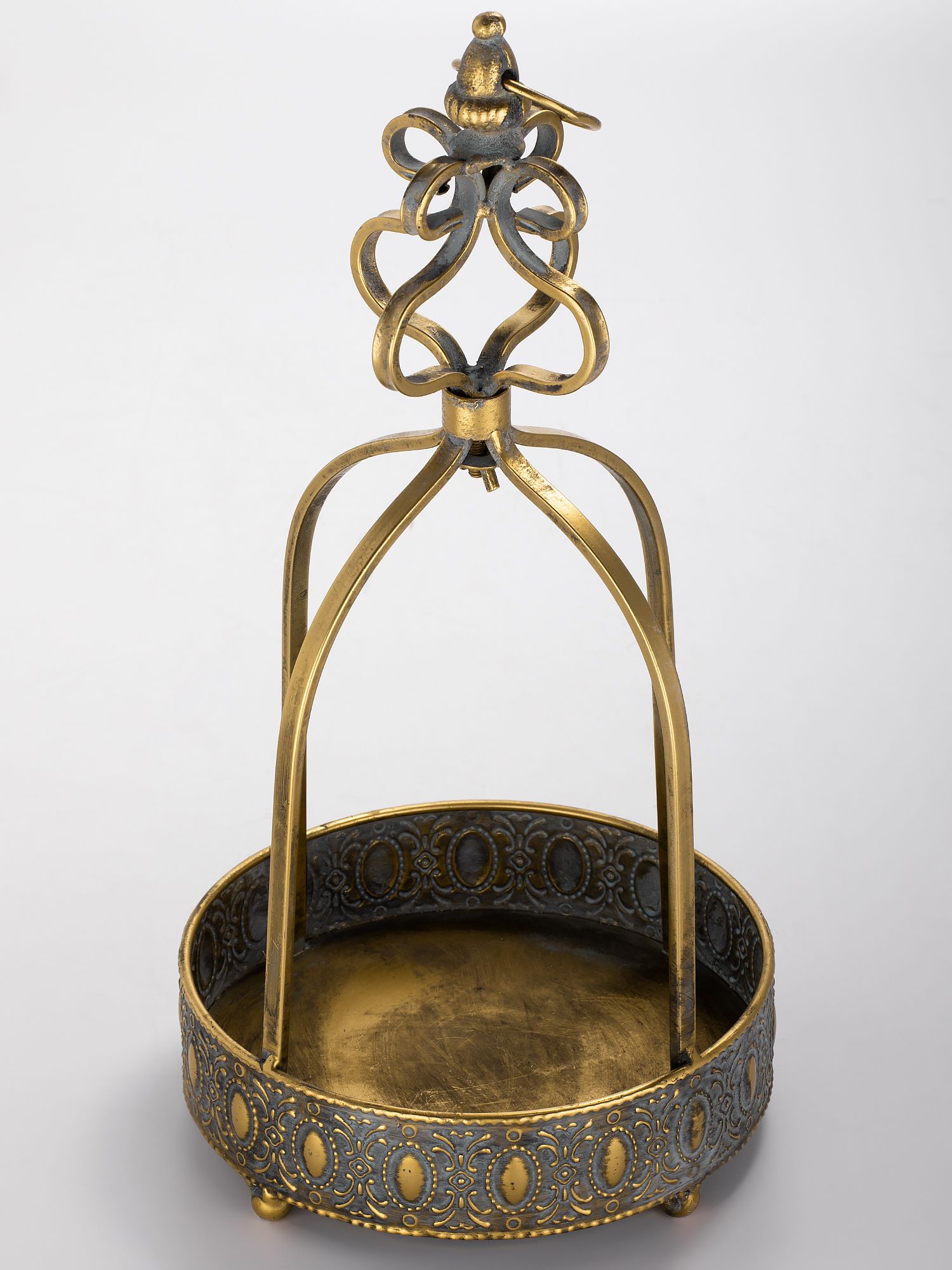 Блюдо интерьерное с ручкой Glasar 57-182