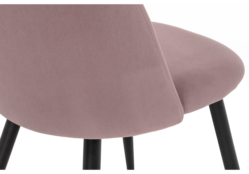 Стул Woodville Gabi 1 light purple / black 15085