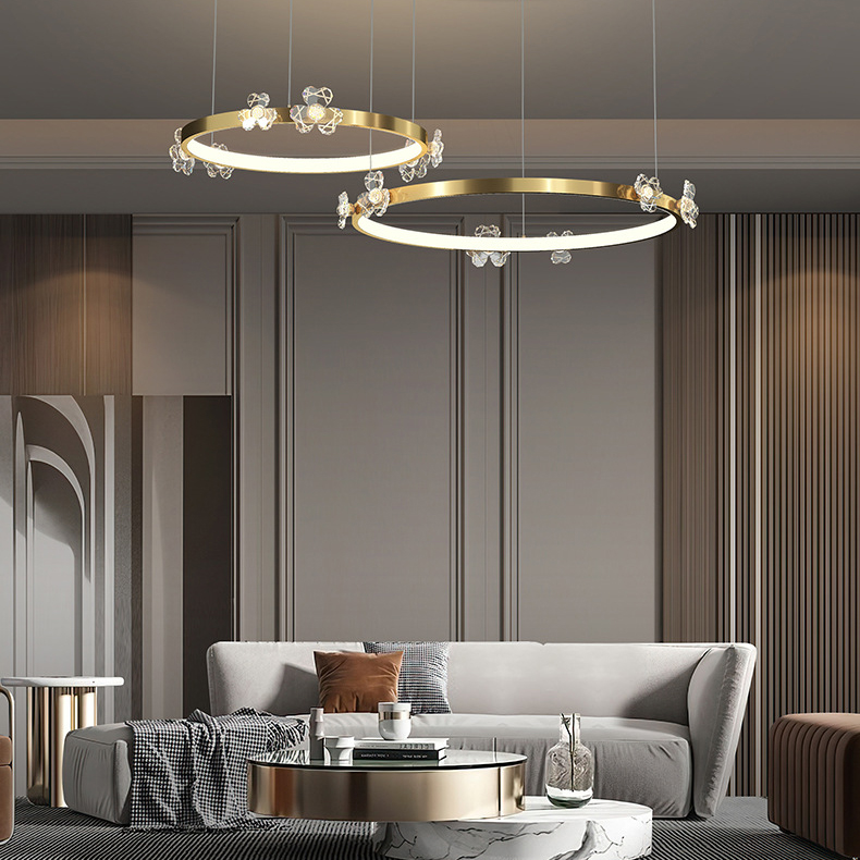 Подвесная люстра CAMILIA A D60 Black by ImperiumLoft