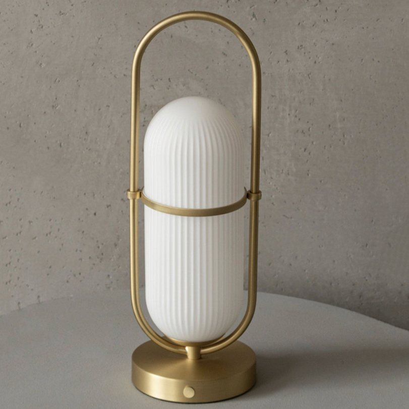 Настольная лампа TROTTE TAB Brass by ImperiumLoft
