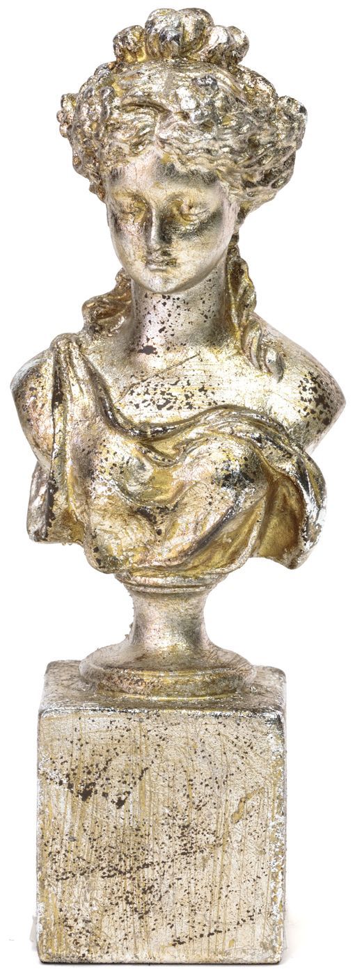 Фигурка Бюст девушки, под старину Glasar 28-343