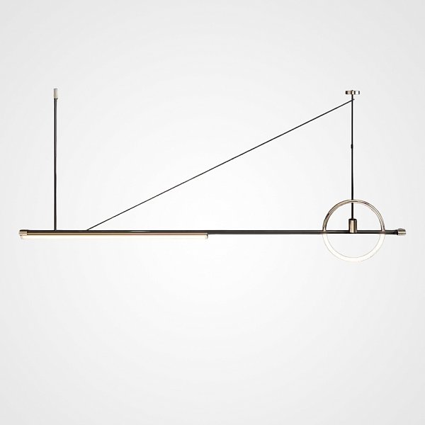 Подвесной светильник ZODIAC L120 Brass by ImperiumLoft