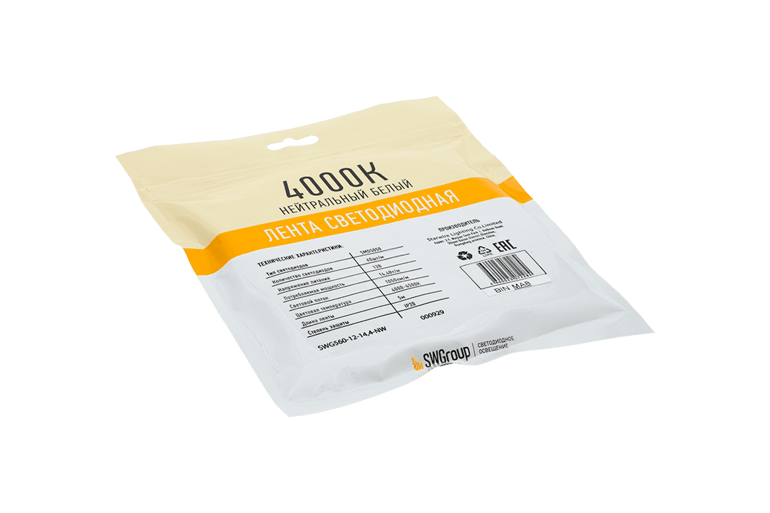 Лента светодиодная SWG SWG560-12-14.4-NW