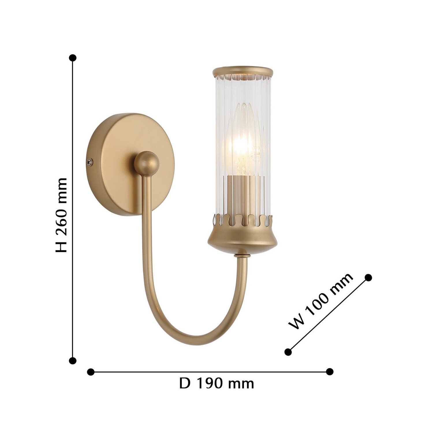 Настенный светильник Favourite 2692-1W