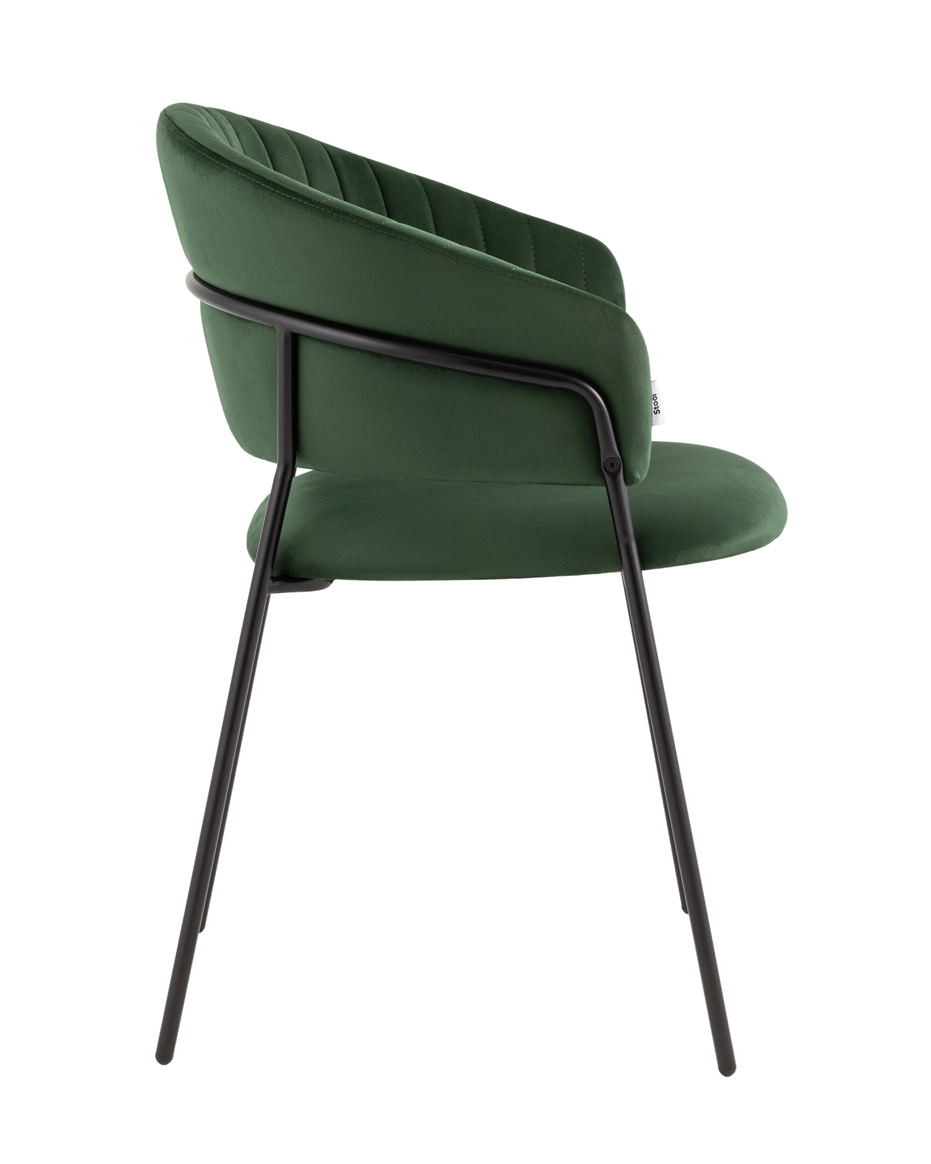 Стул Бруно велюр зелёный Stool Group