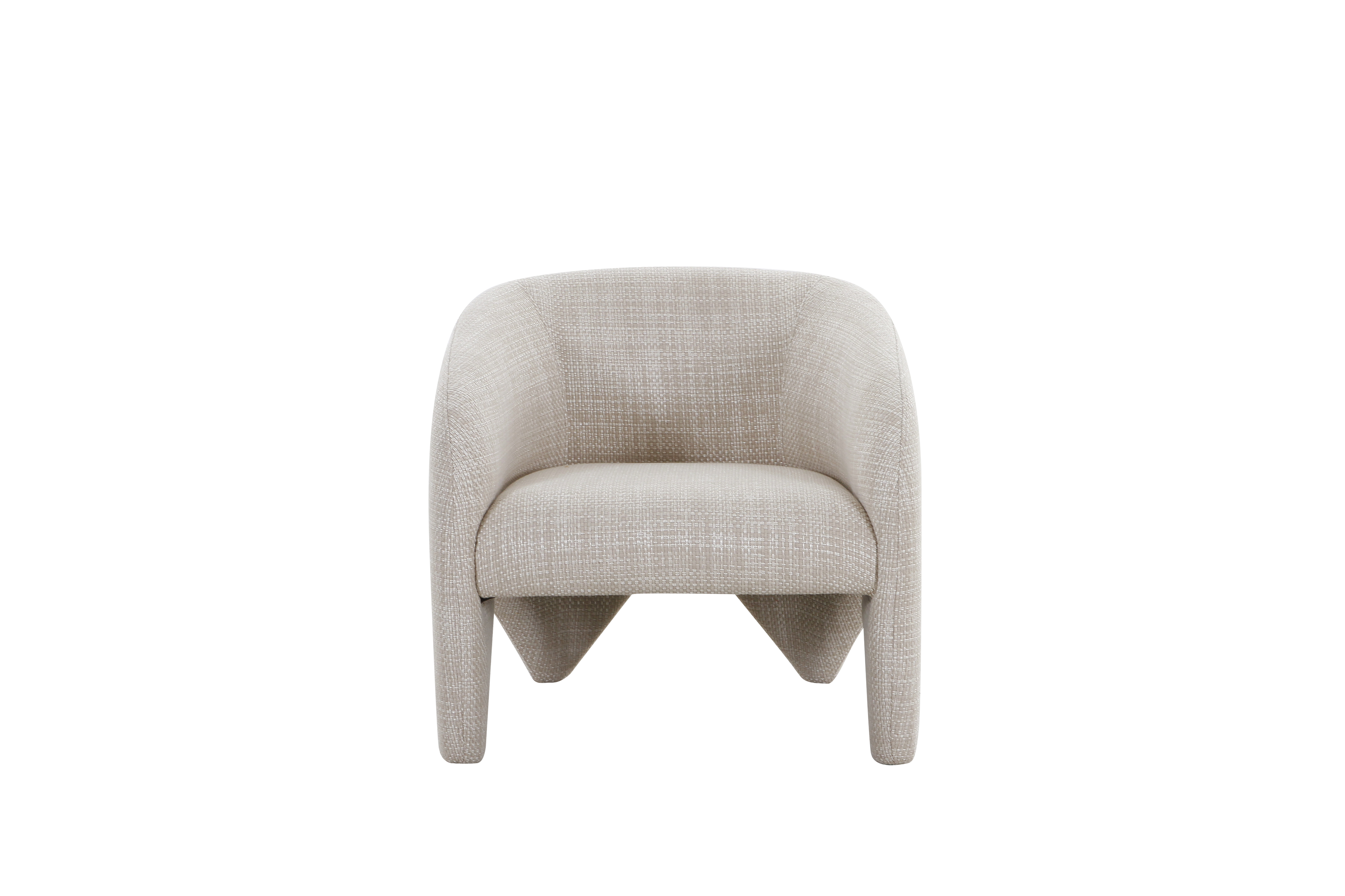 Кресло Molveno белое Garda Decor ZW-23081