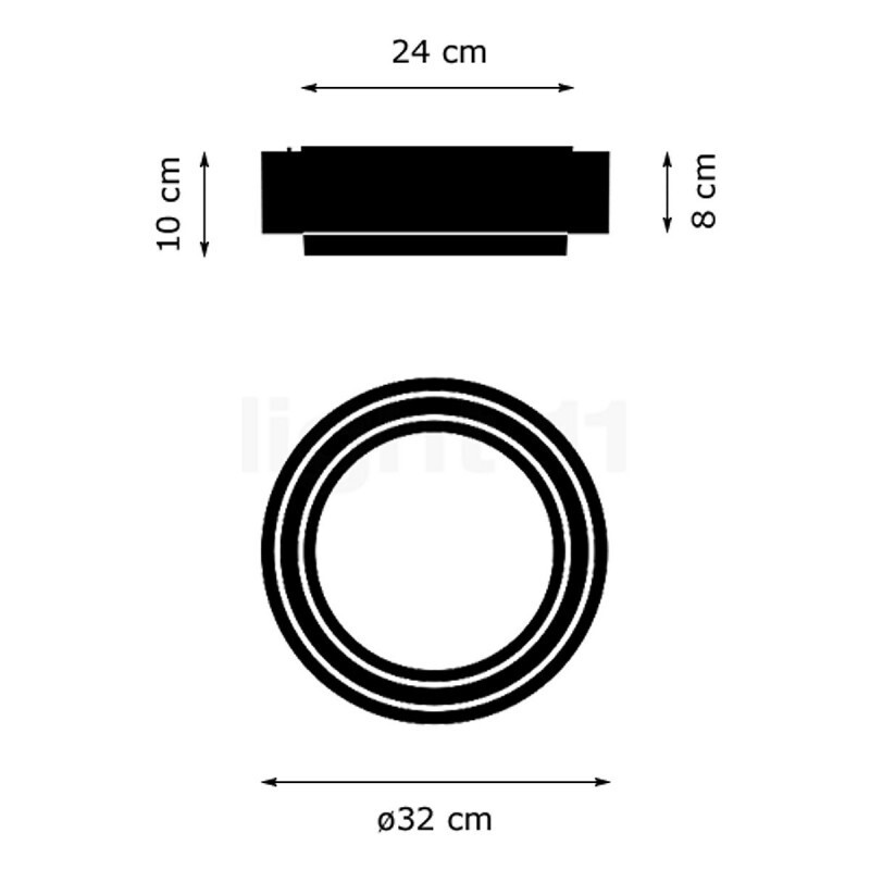 ПОТОЛОЧНЫЙ СВЕТИЛЬНИК  VIBIA Centric 5710