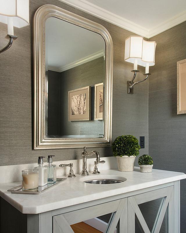 Зеркало в раме "Луи-Филипп" Florentine Silver/19 Louvre Home