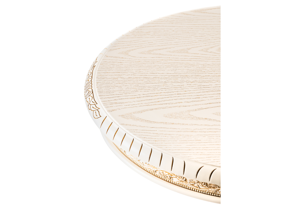 Журнальный стол Woodville Бернард крем с золотой патиной 450831