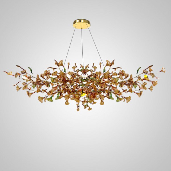 Подвесная люстра ELLING A L150 Amber by ImperiumLoft