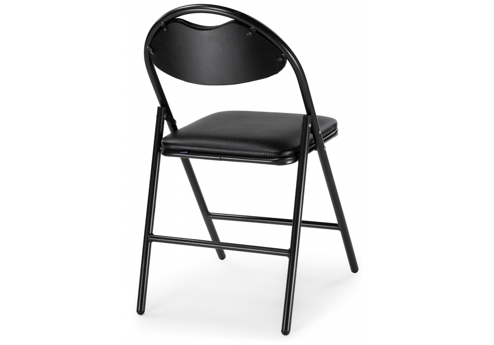 Стул Woodville Gikat черный / темный мусс 454011