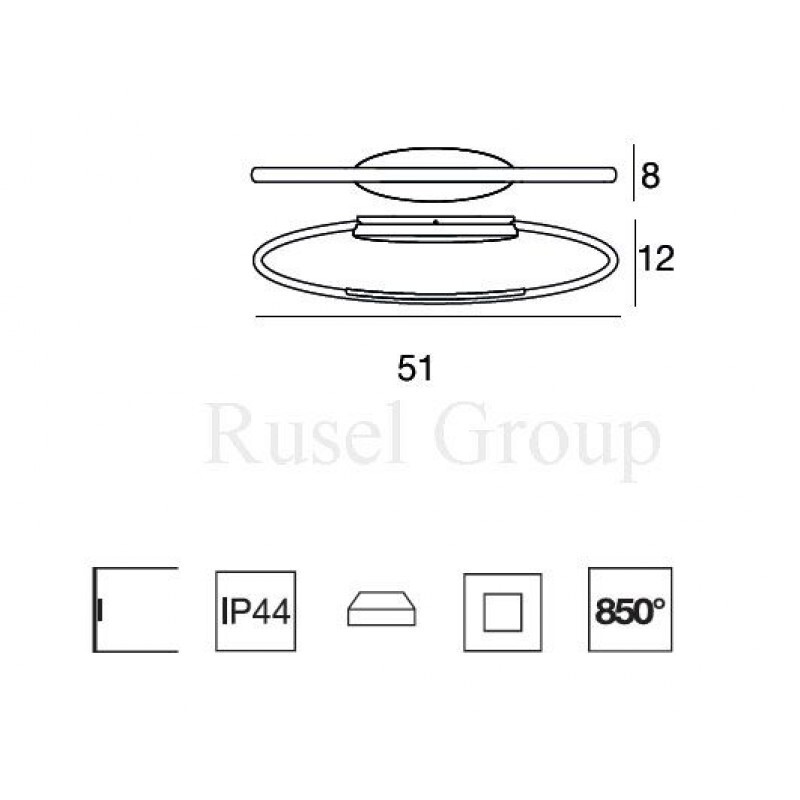 Настенный светильник Linea Light Aloha 7915