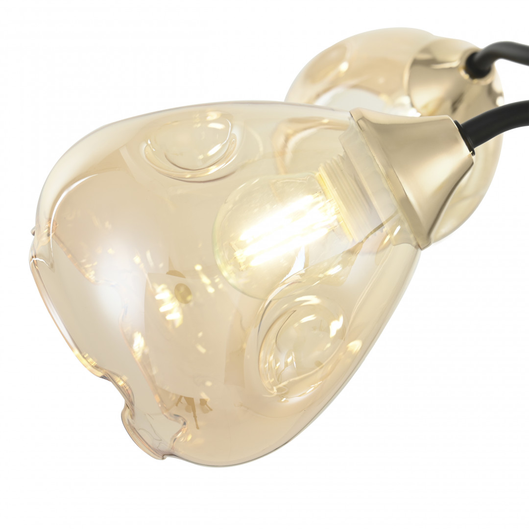 Люстра с плафонами 324106/5 FG+BK Arte Milano