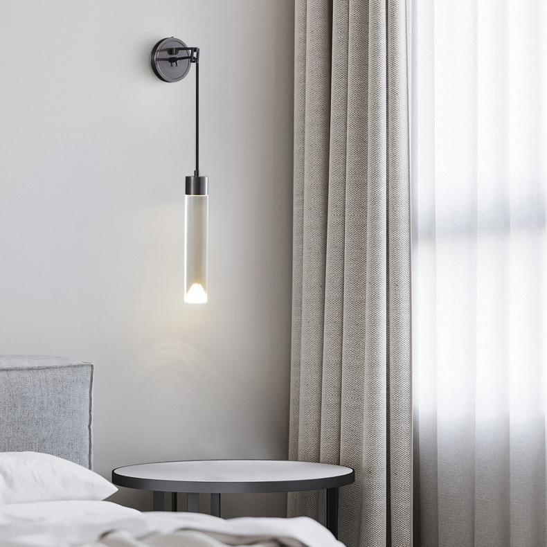 Настенный светильник SAKRIS WALL Black by ImperiumLoft