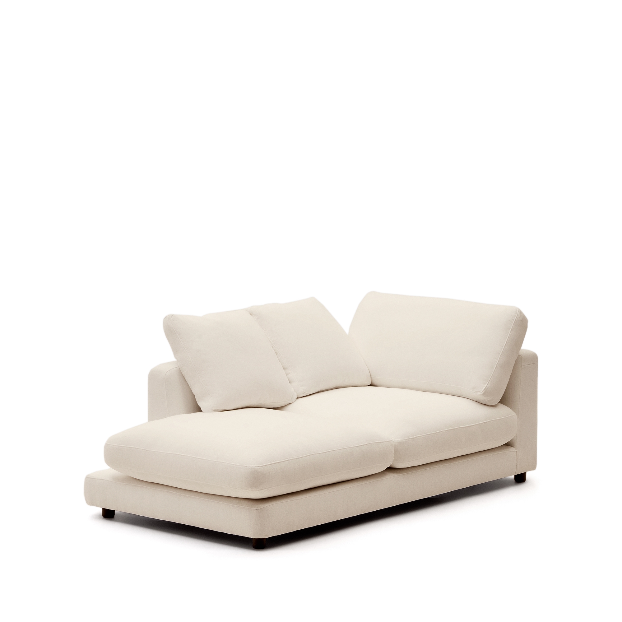 Gala Кушетка с левым подлокотником бежевая 193 х 105 см La Forma (ex Julia Grup)