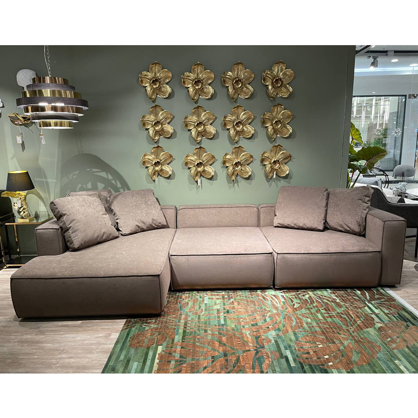 Диван-кровать Ткань Микровелюр KARE Memphis K00349