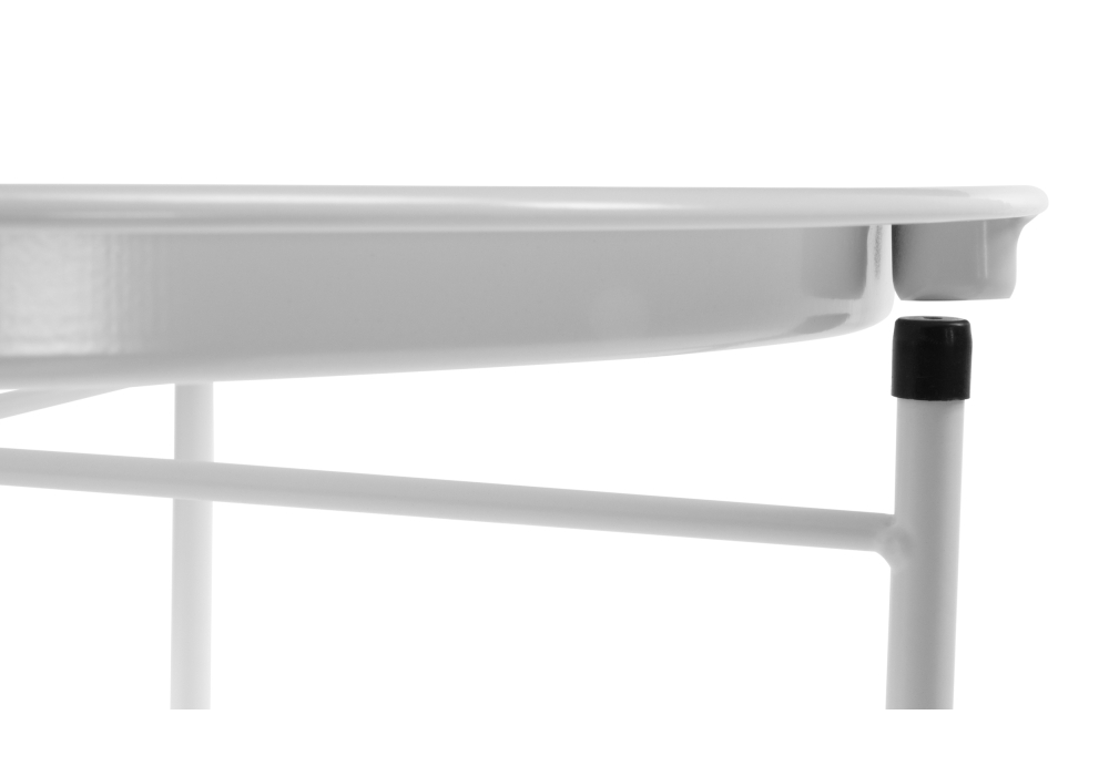 Журнальный стол Woodville Tray 47х51 white 15393