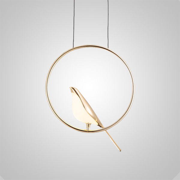 Подвесной светильник NOMI 3 gold black 3000К by ImperiumLoft