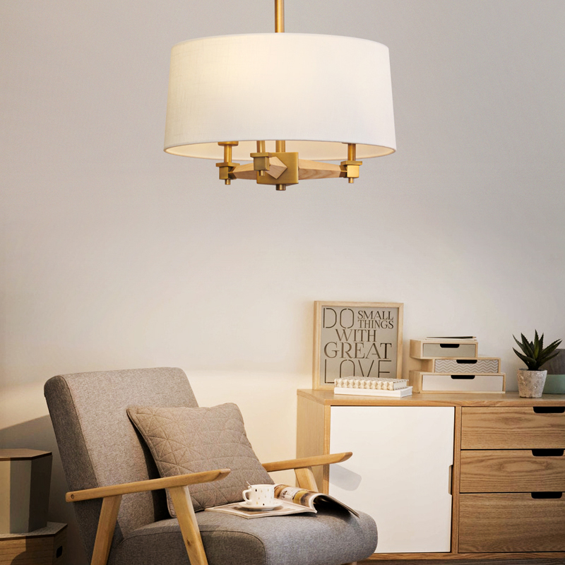 Люстра на штанге Jorgenson White by ImperiumLoft