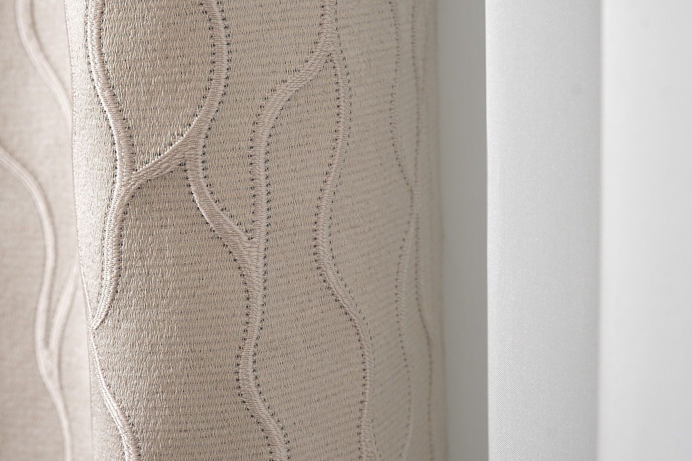 Портьера Mesh 275х260см бежевая Garda Decor 121GD-00004/1