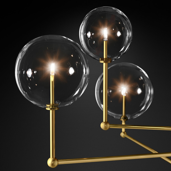 Подвесной светильник ImperiumLoft Globe Mobile 3 brass KG0835P-3 brass by ImperiumLoft